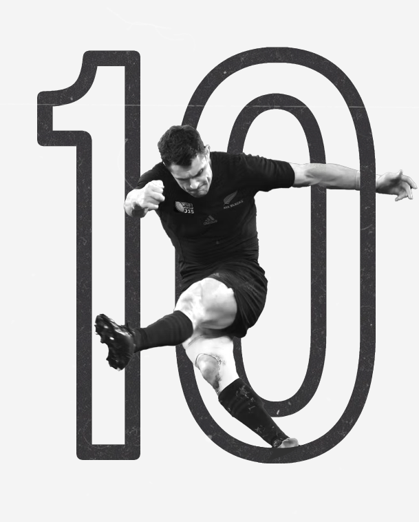 Dan Carter Rugby Tshirt - 100% Cotton Tshirt